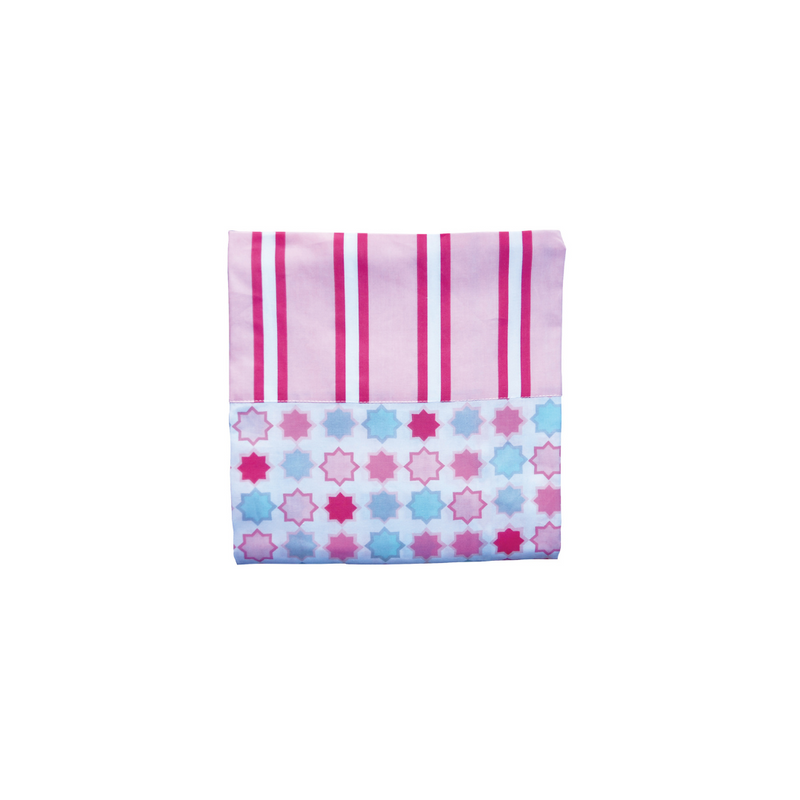 Signature Pink Stacker Bottom Sheet 135cm