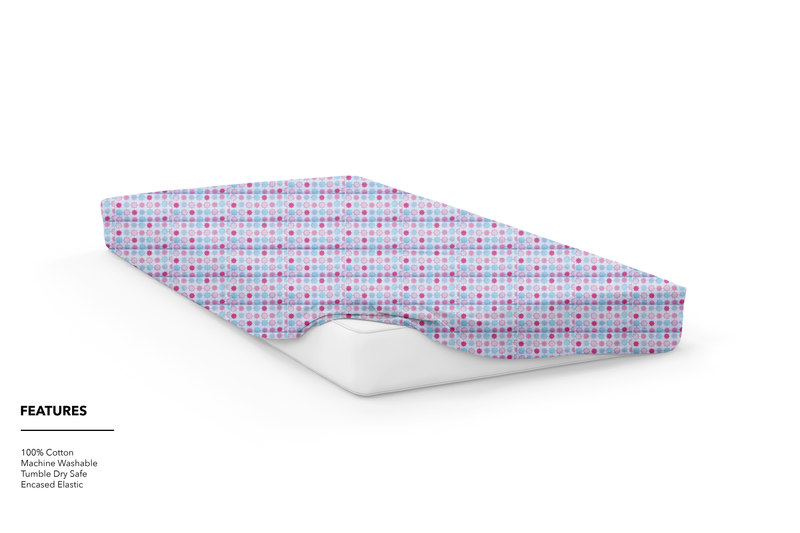 Pink Floor Mat Bottom Sheet