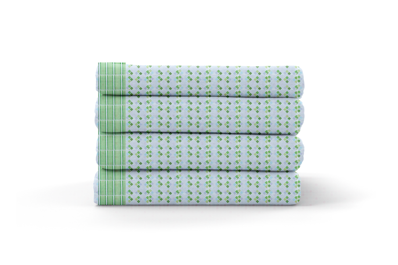 Green Signature Floor Mat Bottom Sheet