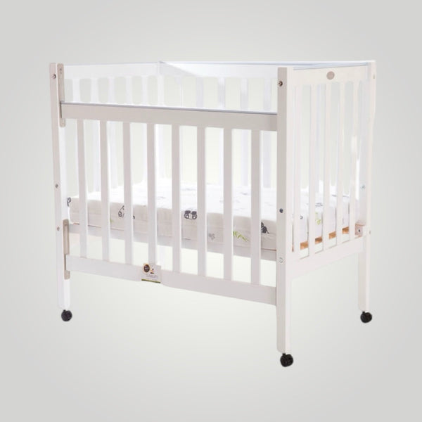 Australian White Laquer Compact Cot