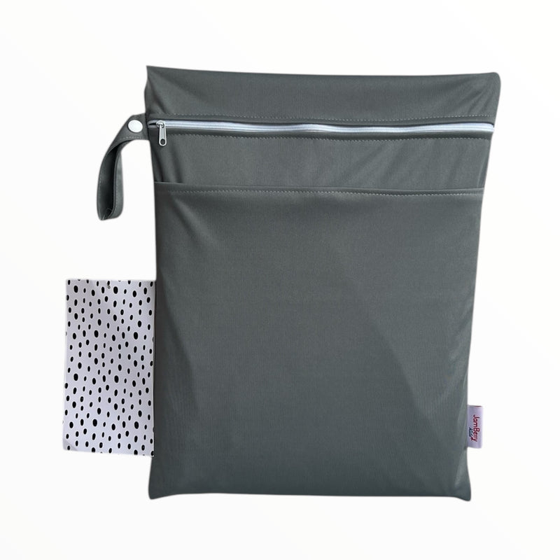 Wet Zip Bag - Grey