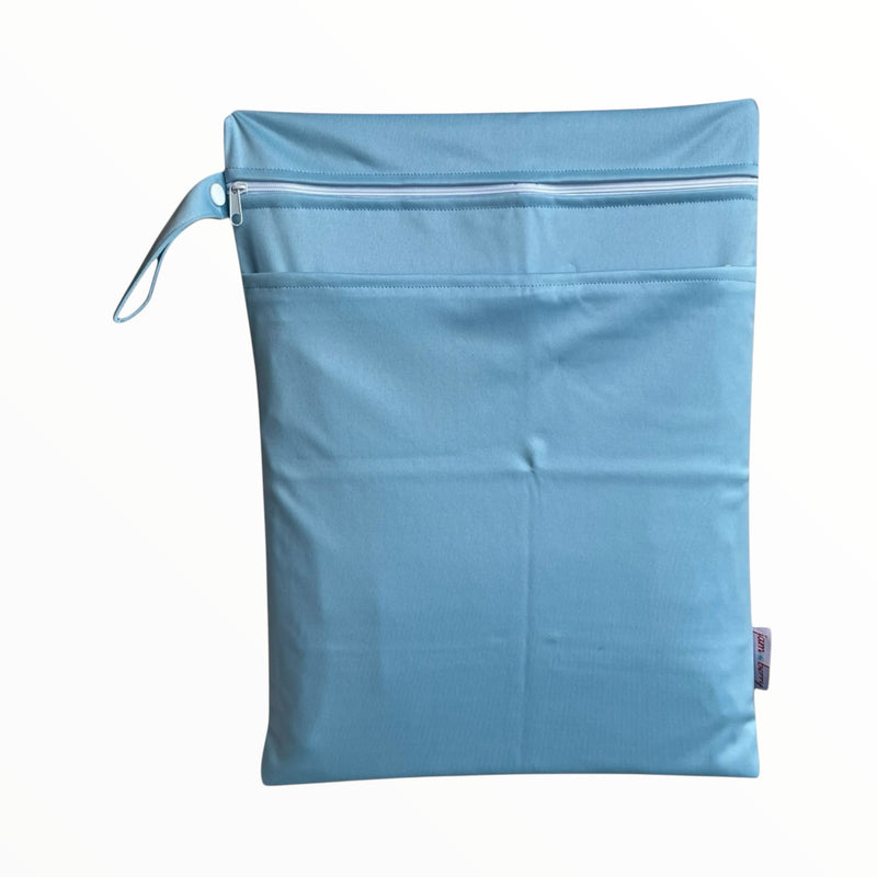 Wet zip bag sky blue