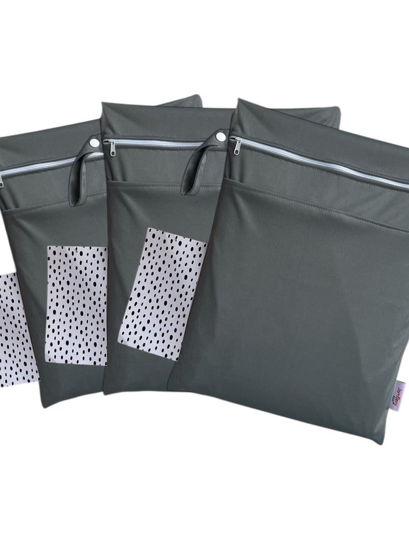 Wet Zip Bag - Grey