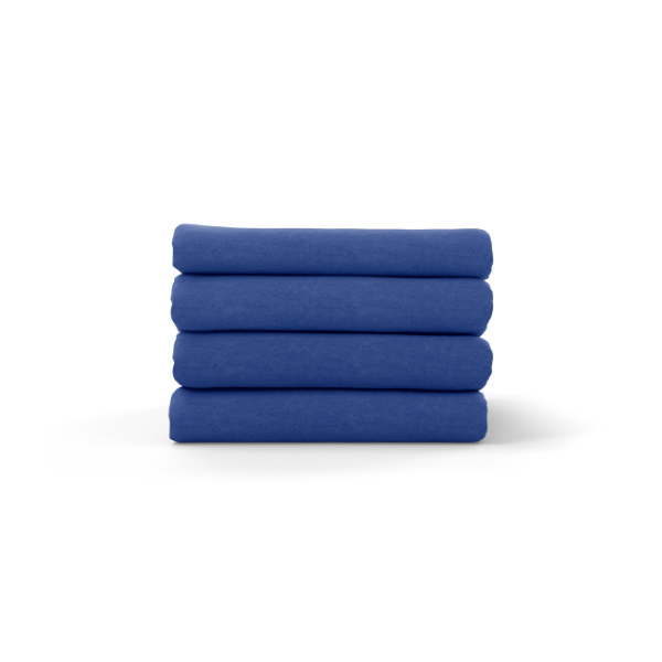 French Blue Sheet Set Attached 125cm