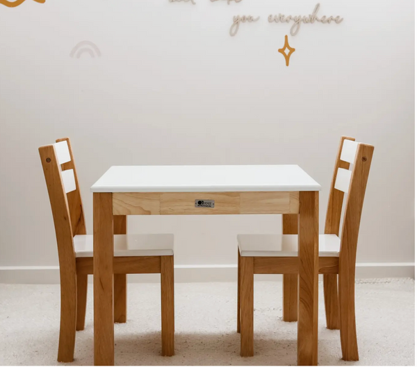 Top Timber Table Set